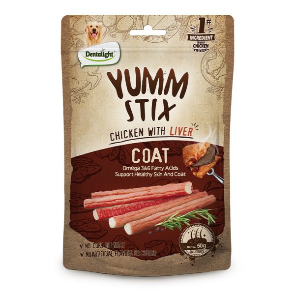 Pet Puppy Vitamin Satisfy The Appetite Pure Chicken Emulsion Strip - Image 2