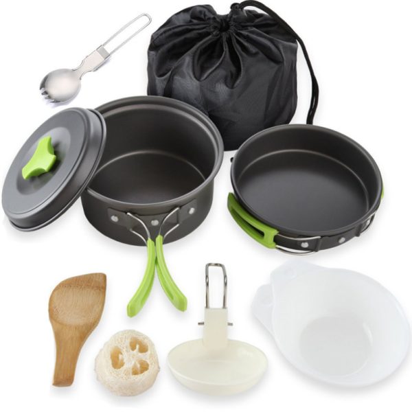 Outdoor cookware 1-2 people camping cookware set - Image 7