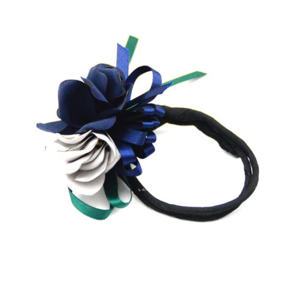 Bun Hair Half Bun Pearl Flower Hair Plate Hair Elastic Korean Styling Headdress Hair Accessories - Image 7