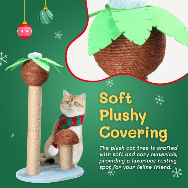 40X30X73CM CAT SCRATCHING COLUMN SISAL CAT CLIMBING FRAME - Image 3