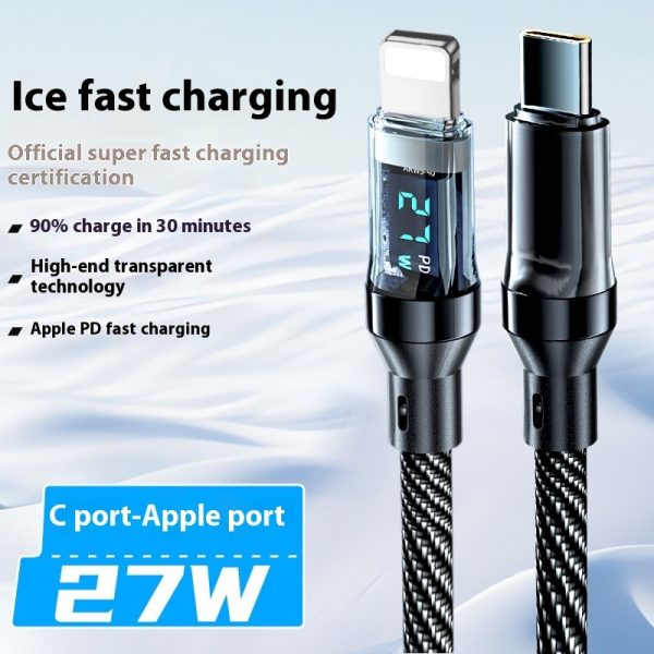 Typec Fully Compatible With Digital Display Super Fast Charge Data Cable - Image 6