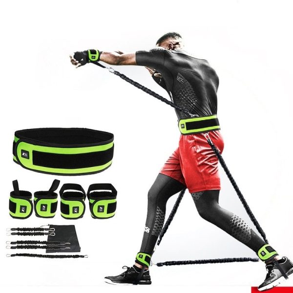 Leg Squat Boxing Combat Training Resistance Bands Fitness Combat Fighting Resistance Force Agility Workout Exercise Equipment - Image 2