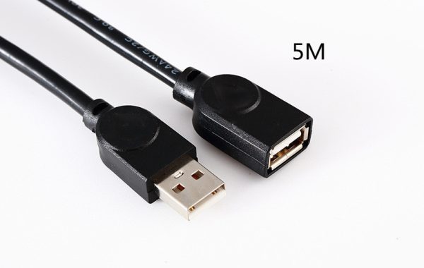 Black AF2.0usb Data Extension Cable With Copper Core - Image 7