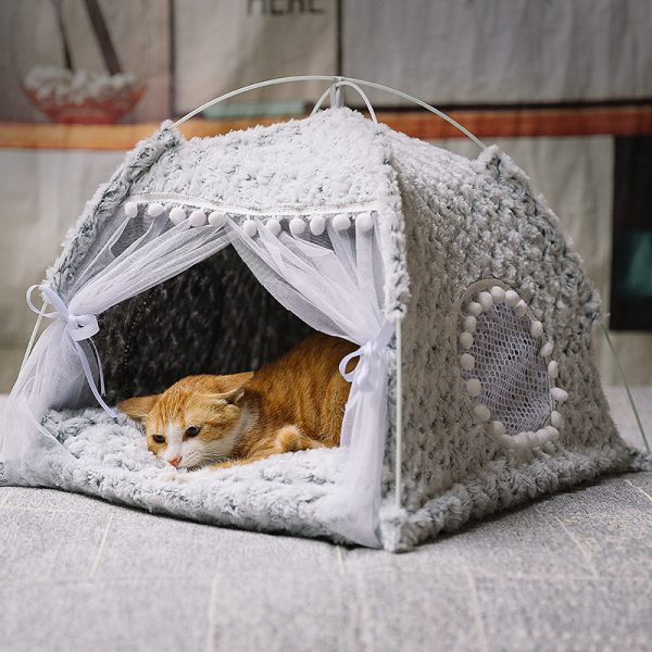 Semi-enclosed pet bed - Image 4