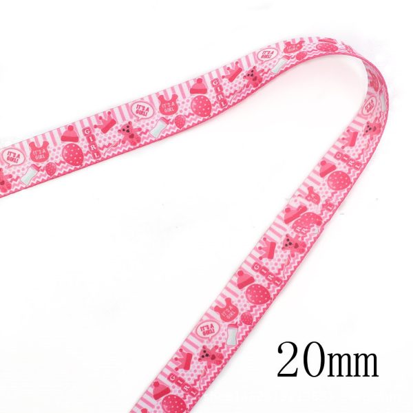 Cartoon Extra Thick Double-sided Polyester Belt Fork Beverage Bottle With Mobile Phone Strap Anti-drop - Image 5