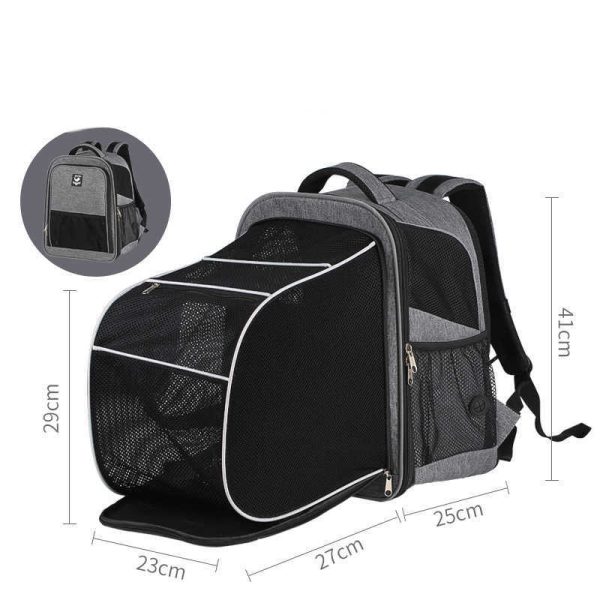 Pets Go Out Backpack Portable Space Capsule Large Capacity Shoulder Dog - Image 7