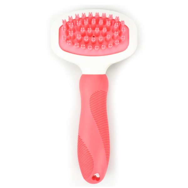 Blue Light High Quality Silicone Pet Dog Cat Grooming Comb Brush For Bathing Cleaning Massage Plastic Brush Comb For Dogs Cats - Image 7