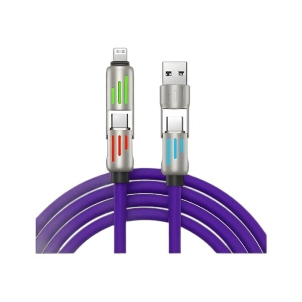 240W Data Cable Fast Charging Two-to-two Charging Cable - Image 5