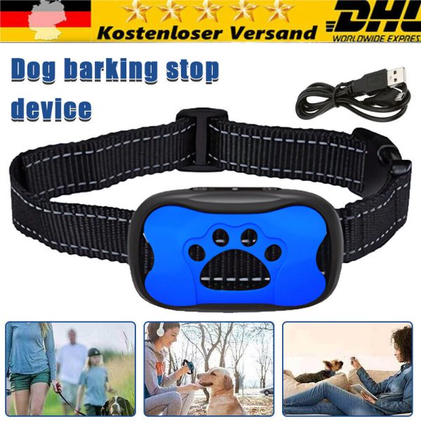 3 In 1 Antibell Hundehalsband Erziehungshalsband Fur Hunde Haustier Wasserdicht