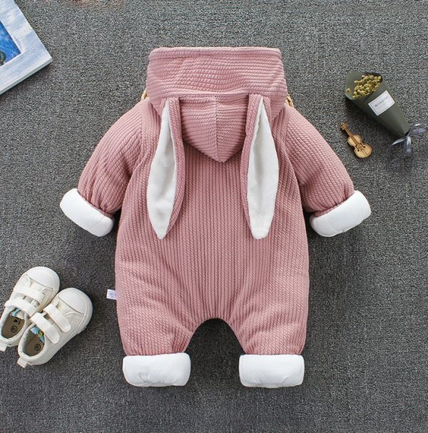 Autumn Winter Coat Jumpsuit Baby Clothing Newborn Snowsuit Boy Warm Romper Down Cotton Jackets Girl Snow clothes Bodysuit - Image 3