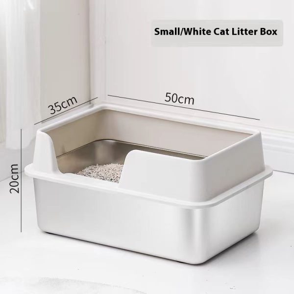 Stainless Steel Litter Box High Fence Anti-splash - Image 7