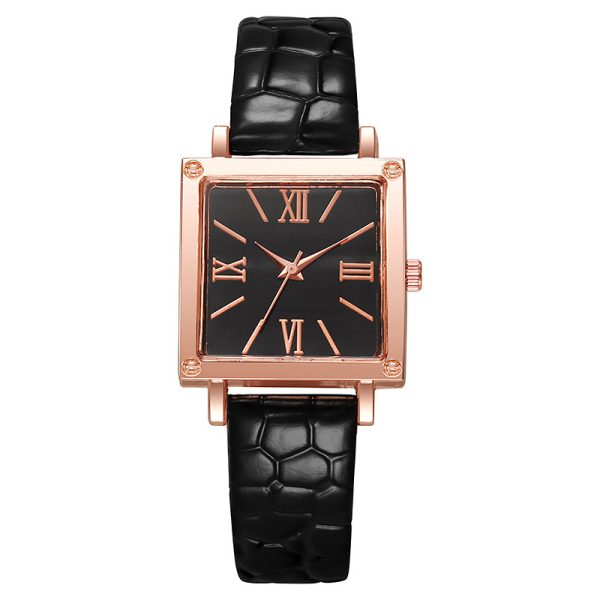 Square Watch Affordable Luxury Fashion Bamboo Pattern - Image 6