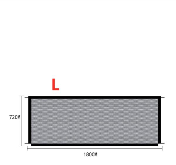 Pet Protection Fence Nylon Foldable Dog Isolation - Image 5