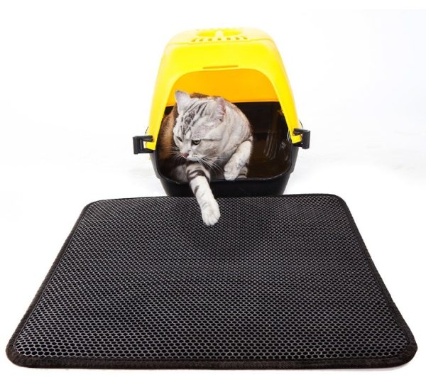 Waterproof Pet Cat Litter Mat EVA Double Layer Cat Litter Trapping Pet Litter Cat Mat Clean Pad Products For Cats Accessories - Image 8