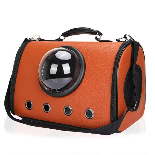 PU Rainproof Transparent Go Out Portable Pet Bag - Image 4