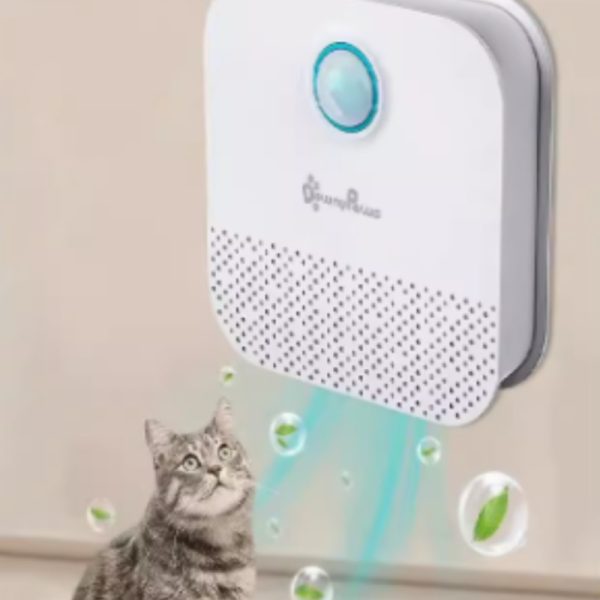 DownyPaws 4000mAh Smart Cat Odor Purifier For Cats Litter Bo