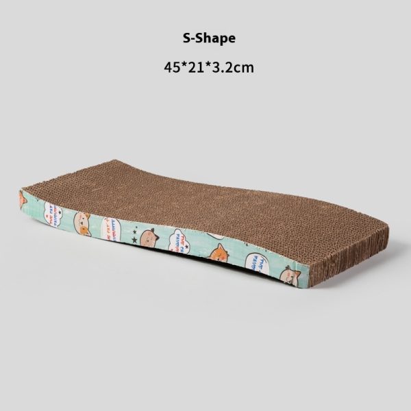 Corrugated Paper Scratch-resistant Scratching Board Non-chip Cat - Image 5