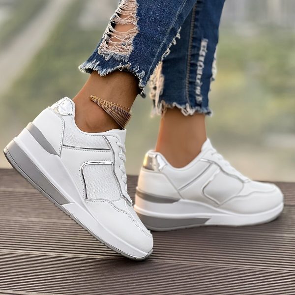 Fashion Wedge Platform Leisure Sports Women's Thin Shoes - Image 2