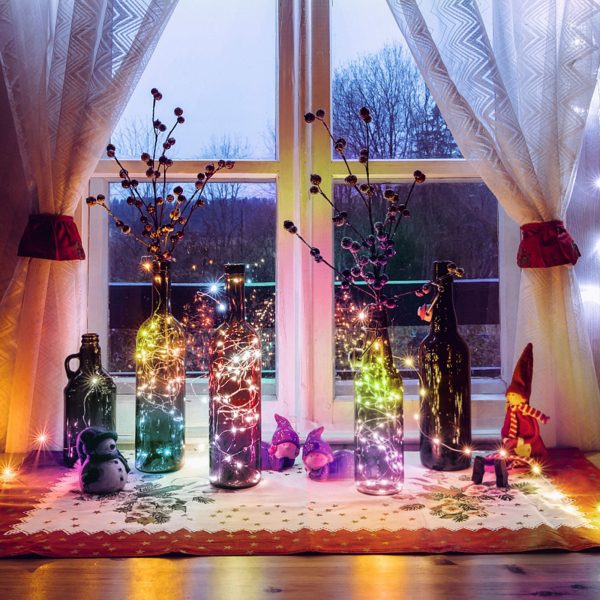 Smart LED String Lights Dancing With Music Sync Dreamcolor Fairy Lamp Garland For Home Christmas New Year's Decor Lighting - Image 3