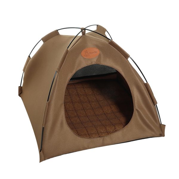 Foldable Cat Outdoor Canvas Tent - Image 4