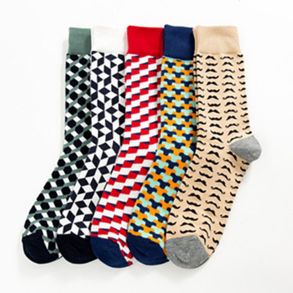 Casual Mid-calf Casual Cotton Sock