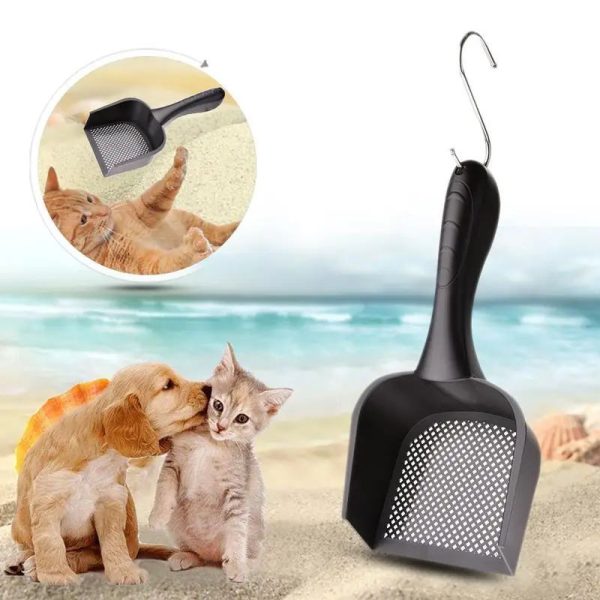 Cat Litter Scoop Indoor Sand Shovels Portable Durable Plastic Practical Cleaning Cat Pet Litter Scoop Shovel Pets Supplies - Image 4