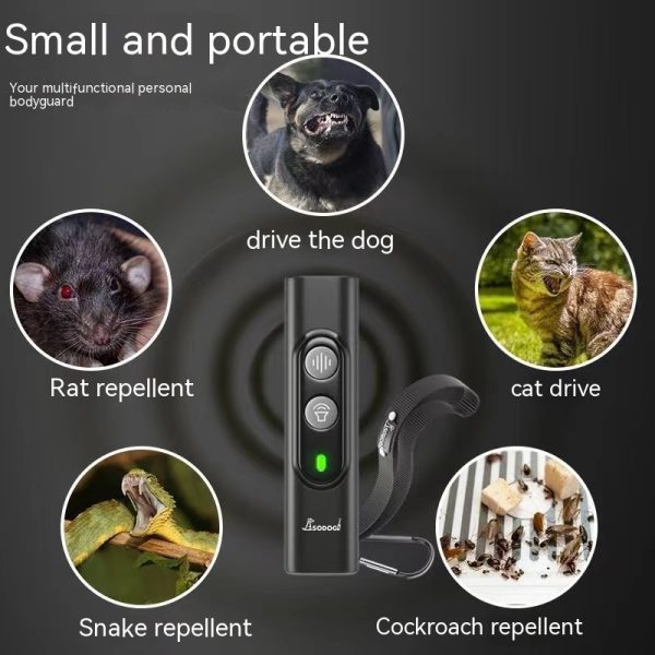 High Power Portable Ultrasonic Dog Repellent Device - Image 6