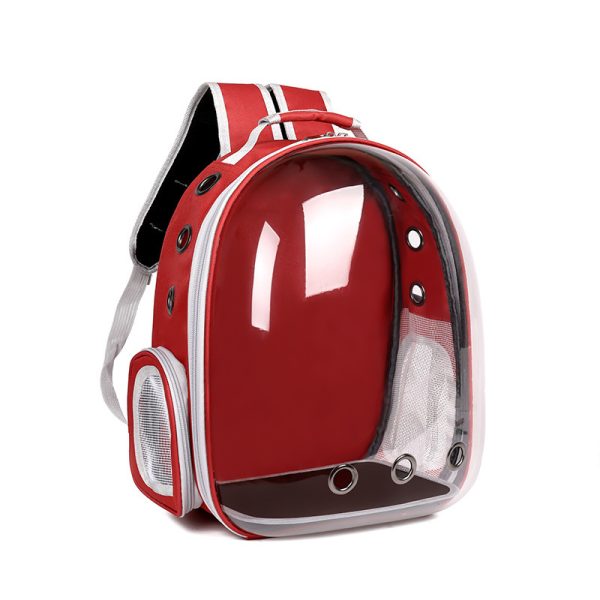 The New Space Capsule Transparent Outgoing Breathable Double-shoulder Pet Bag - Image 9