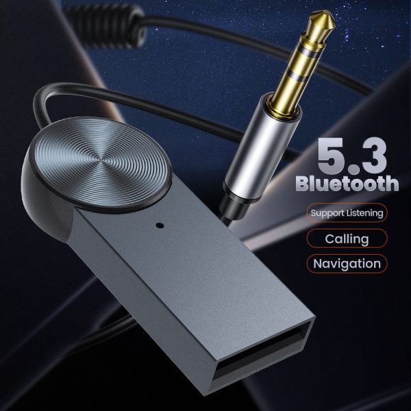 New AUX Car Bluetooth Sound Receiver - Image 2