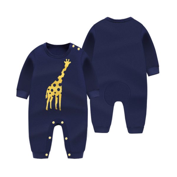 Baby Long-sleeved Romper Jumpsuit Spring And Autumn Baby Clothes - Image 5