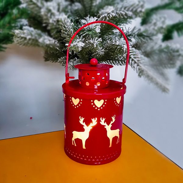 Christmas Candle Lights LED Small Lanterns Wind Lights Electronic Candles Nordic Style Creative Holiday Decoration Decorations - Image 8