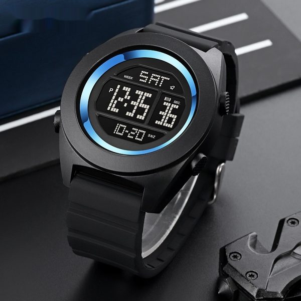 Outdoor Fashion Waterproof Multifunctional Sports Student Electronic Watch - Image 5