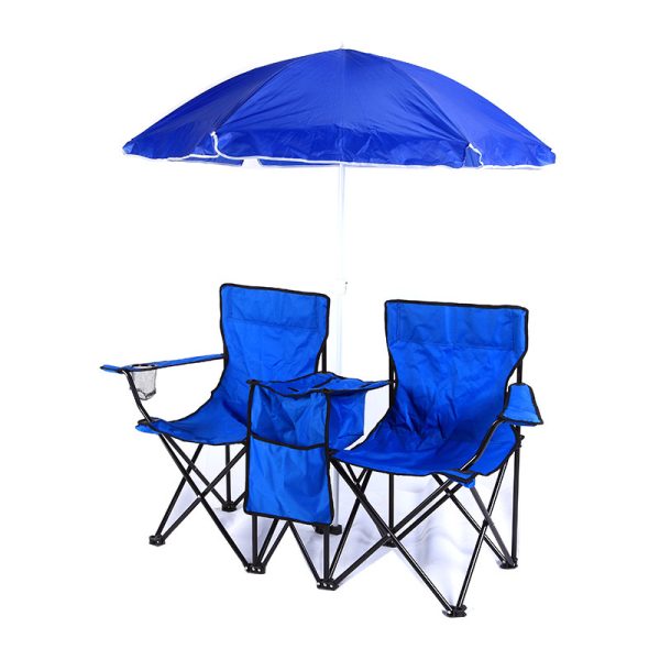 Outdoor Double Portable Camping Folding Chair - Image 4