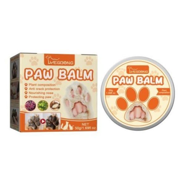 Natural Plant Formula Pet Paw Balm For Cats And Dogs, Softens Dry Paw Pads, Lick-Proof, 1.7 Oz Paw Balm - Image 8