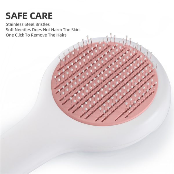 Pet Massage One Button Hair Comb - Image 4