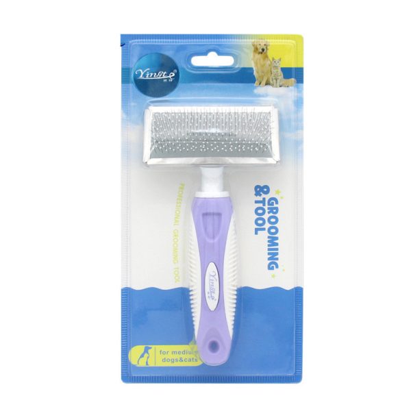 Pet Fashion Metal Needle Cleaning Comb For Removing Floating Hair - Image 7