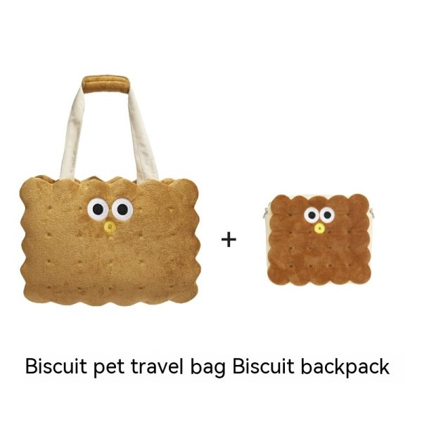 Sandwich Biscuit Bag Cat Winter Portable Outing Dogs And Cats Large Capacity Good-looking Anti-stress - Image 4