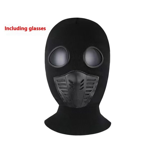 Creative Funny Hat Riding Fleece-lined Neck Protection Glasses Pullover Mask - Image 5