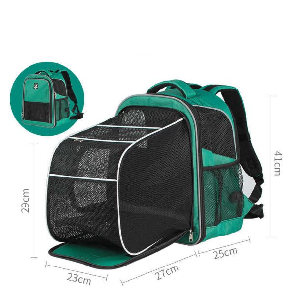 Pets Go Out Backpack Portable Space Capsule Large Capacity Shoulder Dog - Image 6