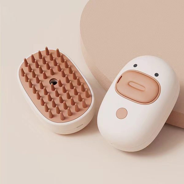 Cat Steam Brush Dog Steam Brush Silicone Steam Pet Brush For Dogs Cats Massage Cleaning And Removal Of Loose Hair Pet Hair Brush Grooming Tool - Image 9