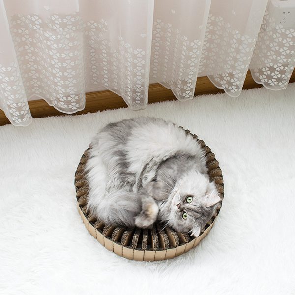 DIY Splicing Nest Corrugated Cat Scratcher - Image 5