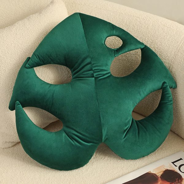 Green Plant Pillow Home Philodendron - Image 2