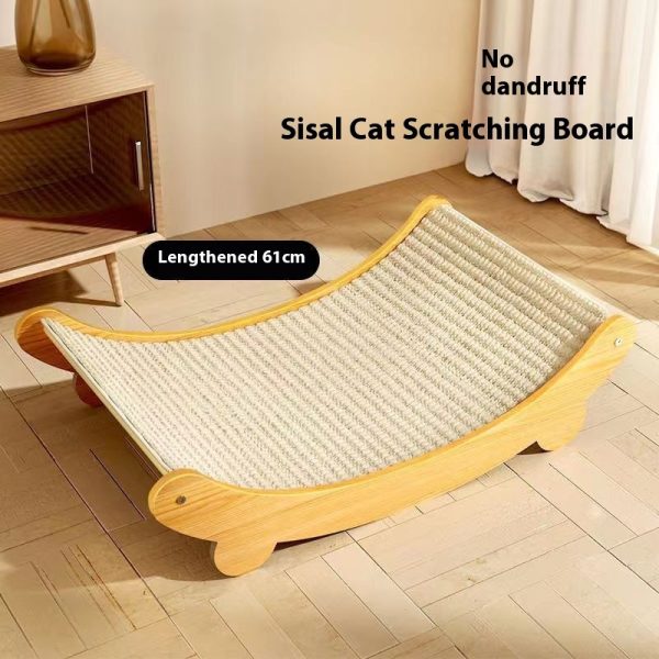 Sisal Cat Scratch Board Wear-resistant And No Chip Shedding