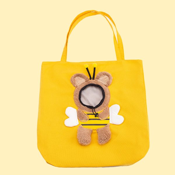 Animal-shaped Pet Diaper Bag Off-shoulder Bag Kitten Puppy Portable Cat Bag Pet Backpack - Image 3