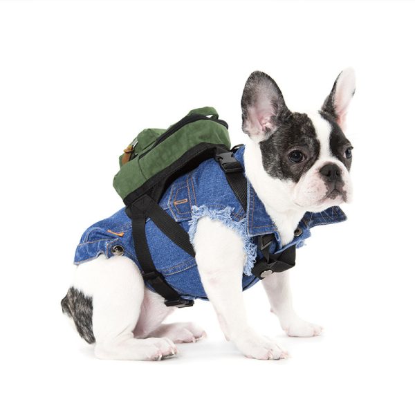 Pet Dog Washable Square Backpack Small - Image 6