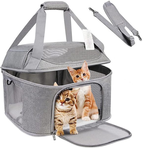 Dog Backpack Breathable Pet Portable Carrier Bag Travel Transport Bag For Small Dogs And Cats Outgoing