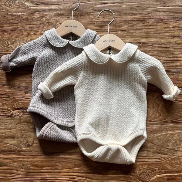 Baby Boys And Girls Children's Cotton Skin-friendly Baby Bodysuit Jumpsuit - Image 3