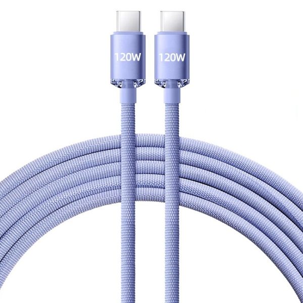 120W Fast Charge PD6A Dual USB Type-C Cable - Image 5