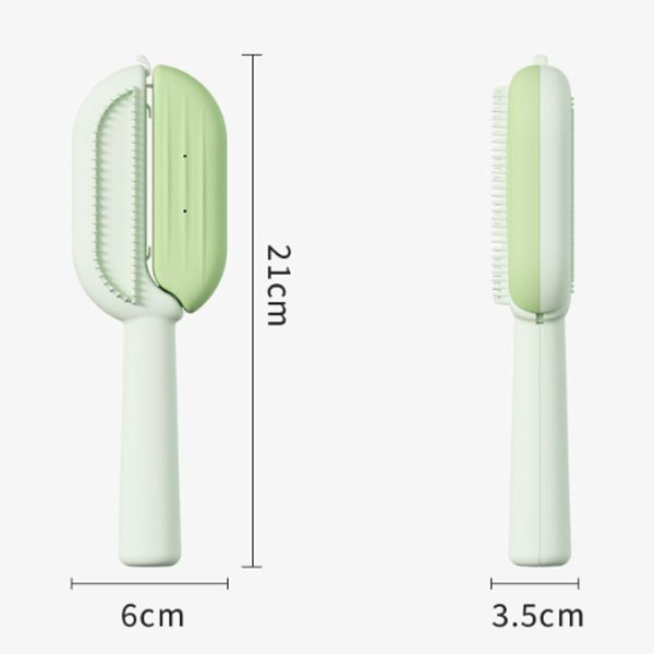 Pet Comb To Get Rid Of Floating Hair With Water Tank Cleaning Comb Dog Cat Knot Comb Brush Cat Brush Pet Products Pet Grooming - Image 4