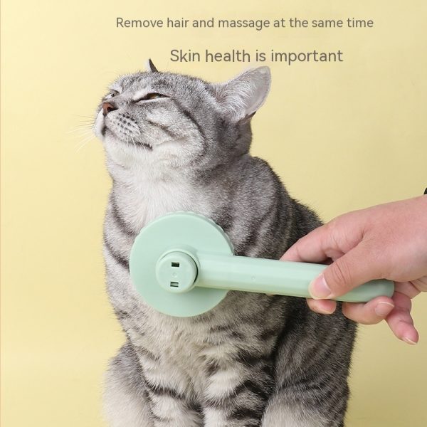 Round Head Self-cleaning Massage Pet Comb - Image 4